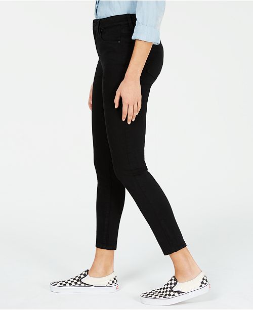 celebrity pink high rise ankle skinny