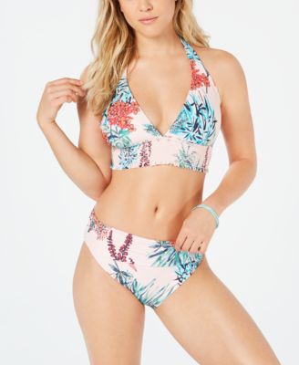 tommy hilfiger smocked bikini