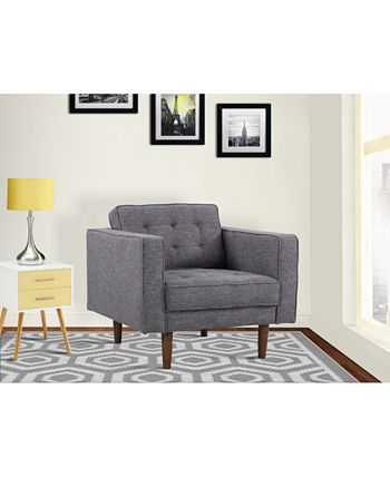 Armen Living - Element Chair, Quick Ship