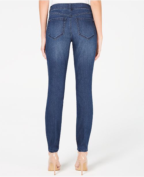 INC International Concepts INC EmbellishedStripe Skinny Jeans, Created