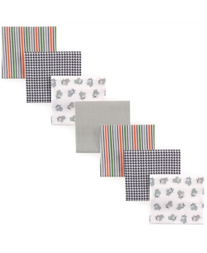 Luvable Friends Unisex Baby Flannel Receiving Blankets 7-Pack One Size