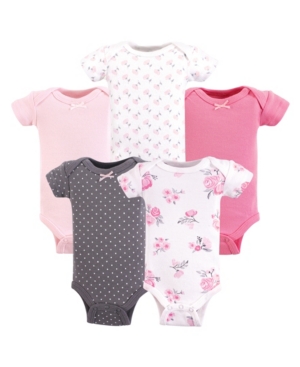 Hudson Baby Unisex Preemie Bodysuit 5 Pack Premie