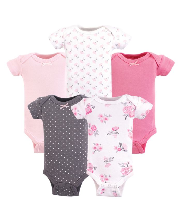 Hudson Baby Unisex Preemie Bodysuit, 5 Pack, Premie & Reviews - All Baby - Kids - Macy's