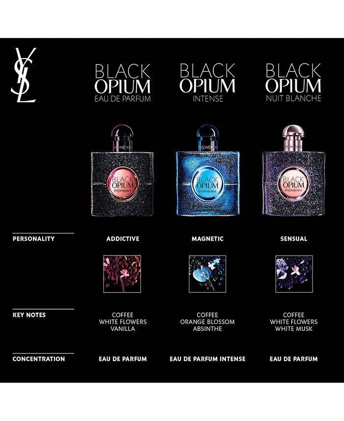Yves Saint Laurent Black Opium Eau De Parfum Intense Spray 30ml/1oz buy in  United States with free shipping CosmoStore