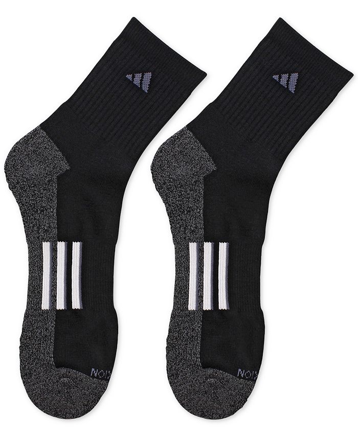 adidas Men's 2Pk. ClimaLite® MidCrew Socks Macy's