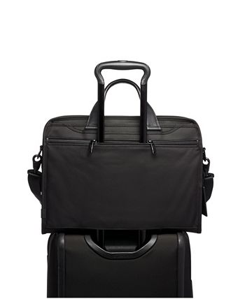 TUMI Alpha 3 Compact Large Screen Laptop Brief - Macy's