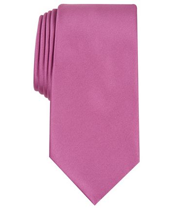 Perry Ellis Men's Satin Solid Tie - Macy's