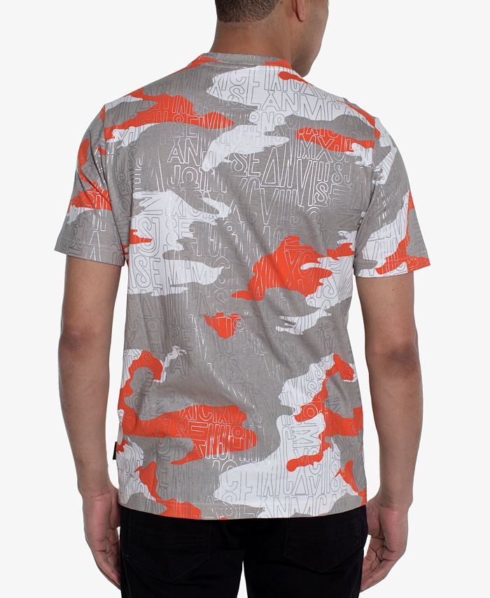 Sean John Men's Camouflage Logo Graphic T-Shirt - Macy's