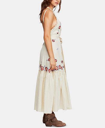 Free people chrysanthemum outlet kiss maxi dress