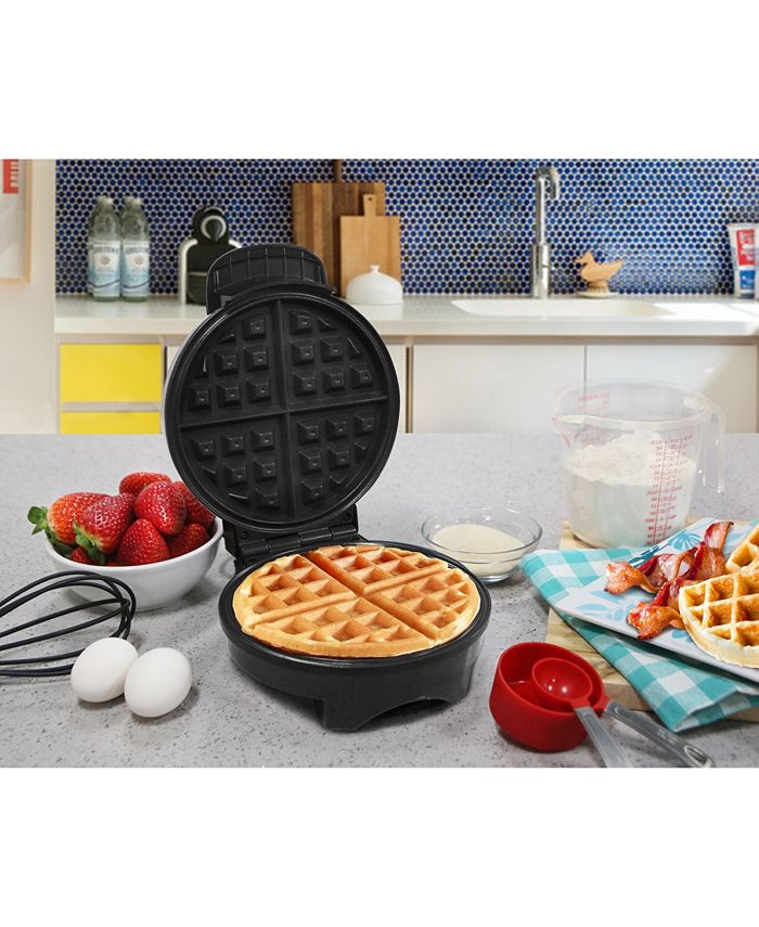 Elite Gourmet Elite Cuisine Stainless Steel Belgian Waffle Maker Macy