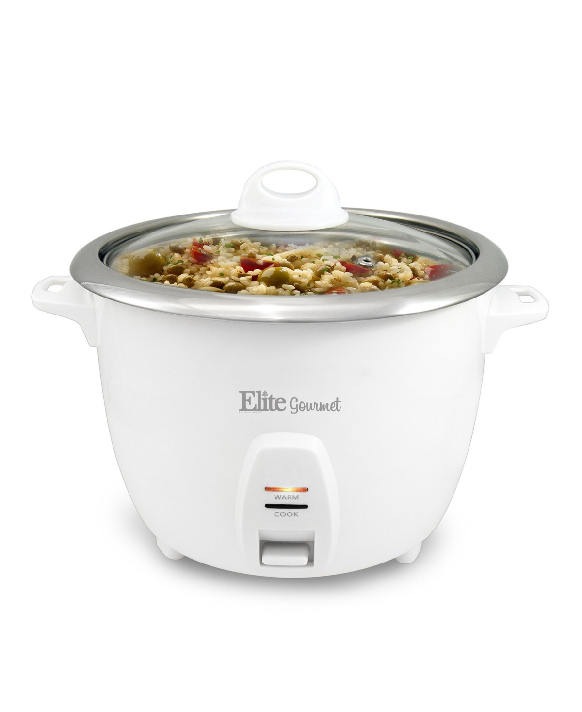 UPC 717056125563 product image for Elite Platinum 20-Cup Rice Cooker with Glass Lid, Stainless Steel Inner Pot, Aut | upcitemdb.com
