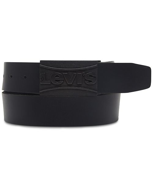 Levi S Men S Logo Casual Leather Belt Reviews All Accessories