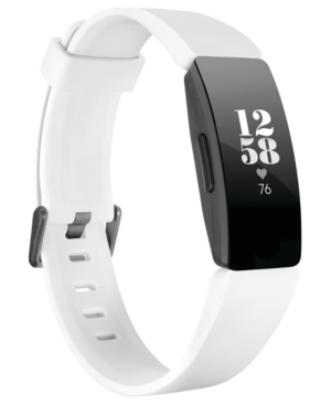 Fitbit INSPIRE HR WHITE STRAP ACTIVITY TRACKER 16.4MM