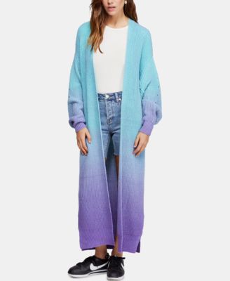 Free People hot Maxi Cardigan