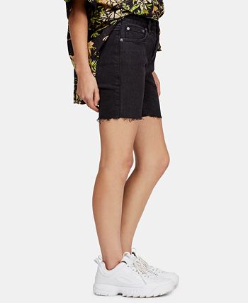 Free People Avery Denim Bermuda Shorts Macy s