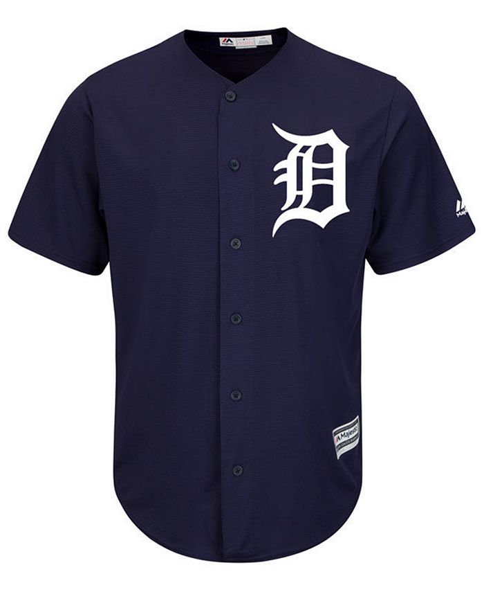 Lids Majestic Men's Detroit Tigers Blank Replica Cool Base Jersey Macy's