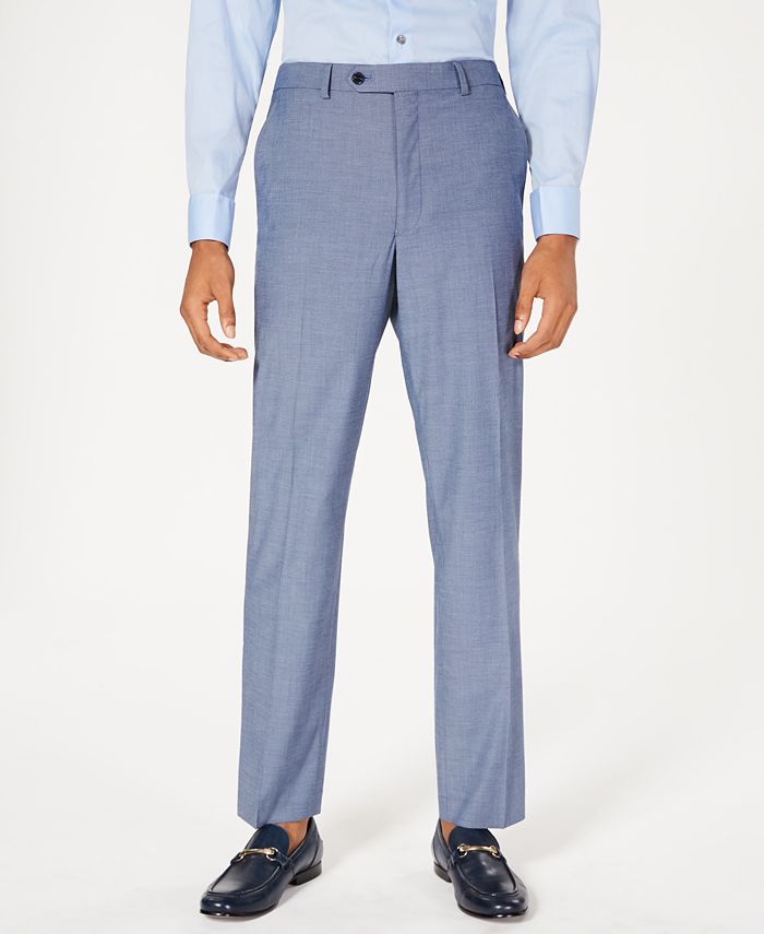 Alfani Men's SlimFit Performance Stretch Light Blue Suit Pants