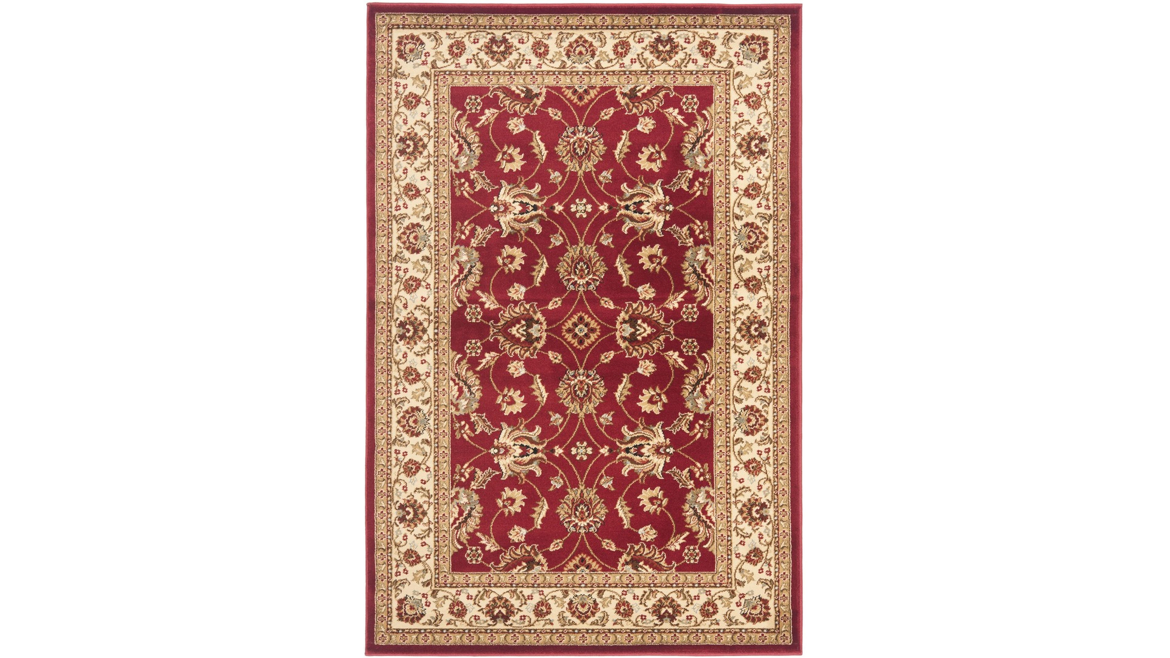 Safavieh Lyndhurst LNH553 Red and Ivory 8' x 11' Area Rug
