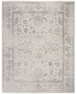 Safavieh Adirondack Ivory And Silver 8' X 10' Area Rug - Macy's