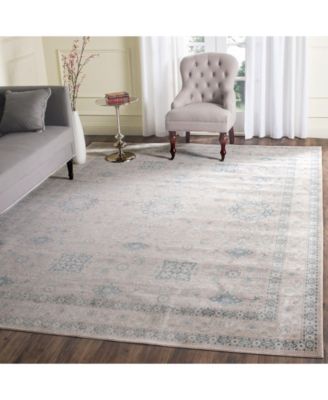 Archive Gray and Blue 9' x 12' Area Rug