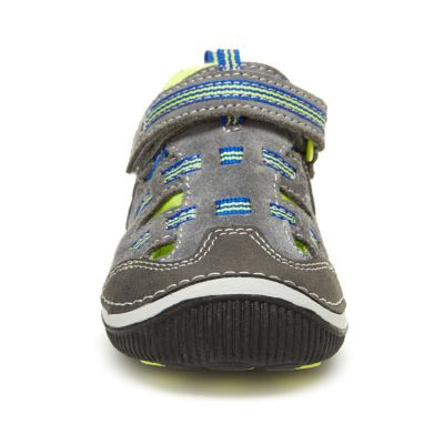 Stride Rite SRT Sandali Reggie Fisherman Per Bambini - Marroni, Chiusura Regolabile, Suola Flessibile Antiscivolo E Plantare In Memory Foam