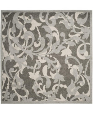 Safavieh Amherst Gray and Light Gray 7' x 7' Square Area Rug