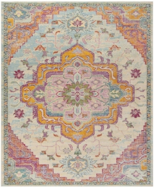 Safavieh Crystal Light Blue and Fuchsia 8' x 10' Area Rug