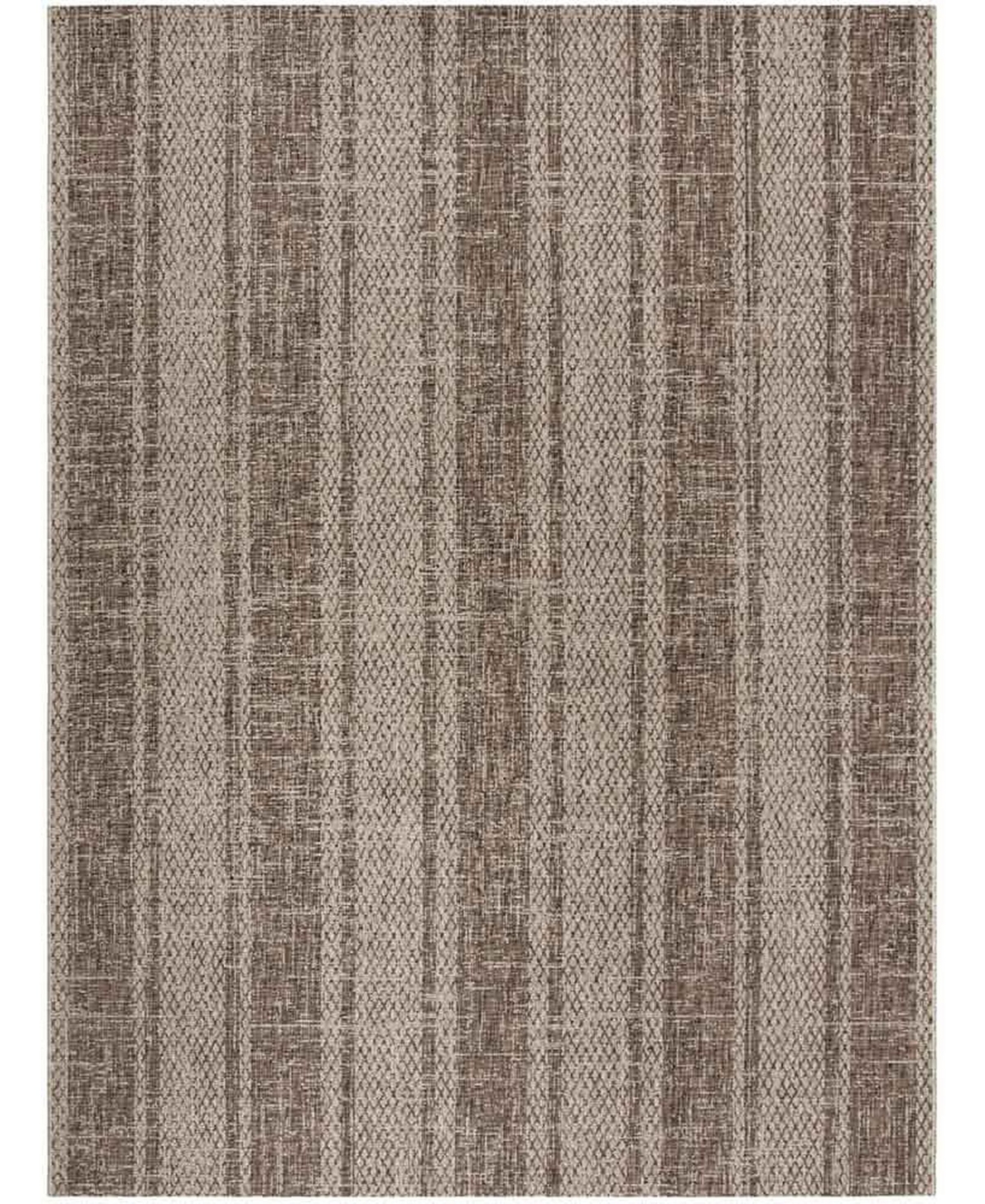 Safavieh Courtyard Light Beige and Light Brown 8' x 11' Sisal Weave Outdoor Area Rug - Light Blue