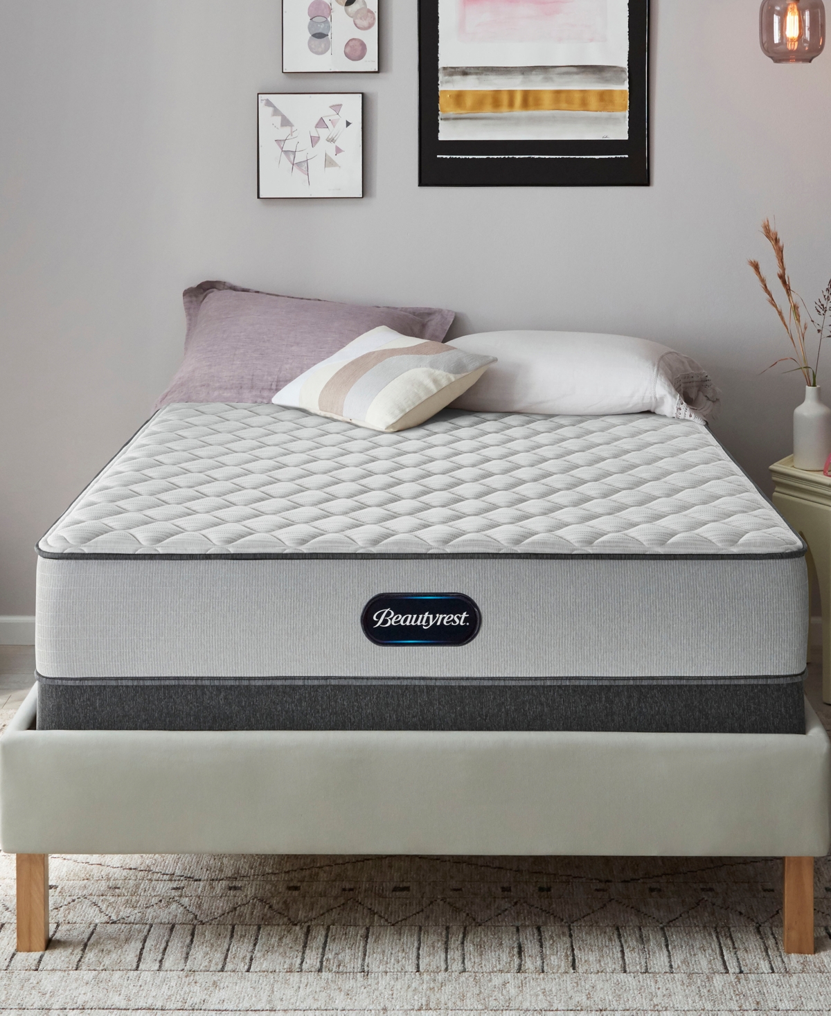 Beautyrest Br800 11.25" Firm Mattress In No Color