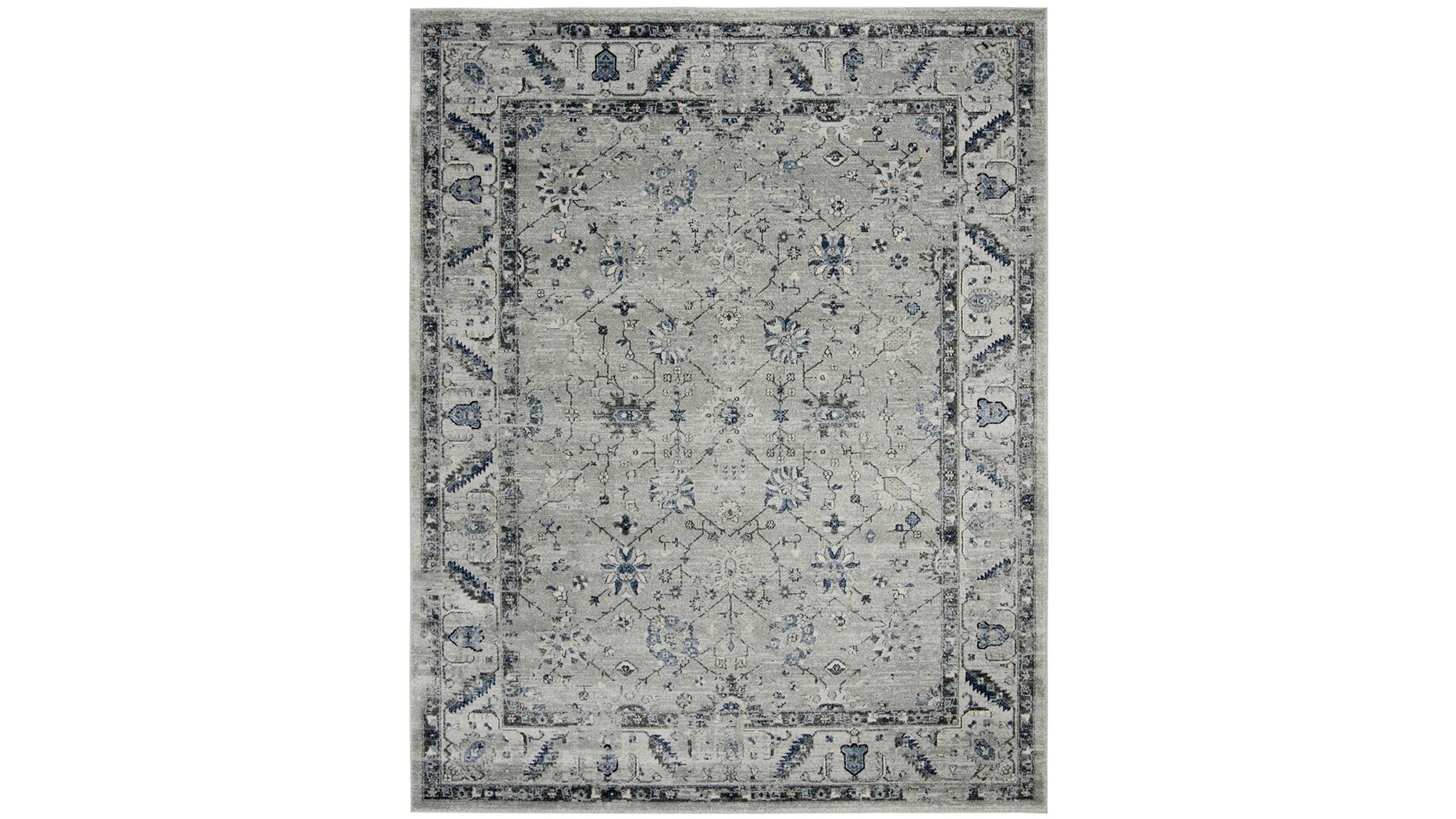 Safavieh Charleston CHL413 Gray and Dark Gray 8' x 10' Area Rug