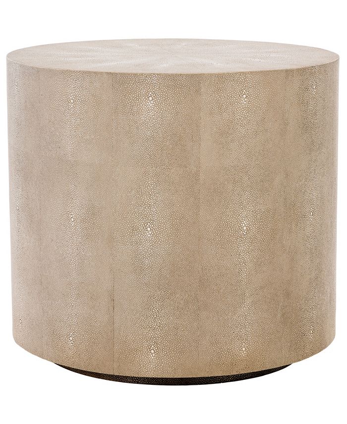 Furniture Diesel Faux Shagreen End Table, Quick Ship & Reviews ...