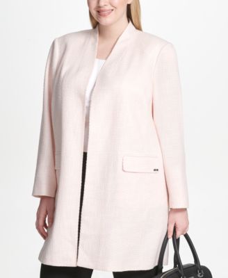 anne klein tweed topper jacket