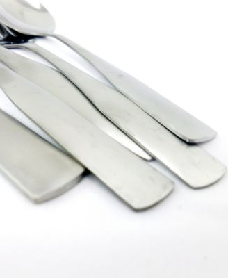 Abbeville 61 Piece Flatware Set with Wire Caddy