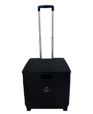 Home Heavy Duty Carry All Easy Folding Cart with Lid