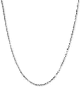 Giani Bernini - Rope Chain Adjustable 22" Necklace