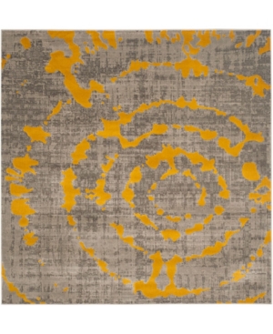 Safavieh Porcello Light Gray and Yellow 6'7