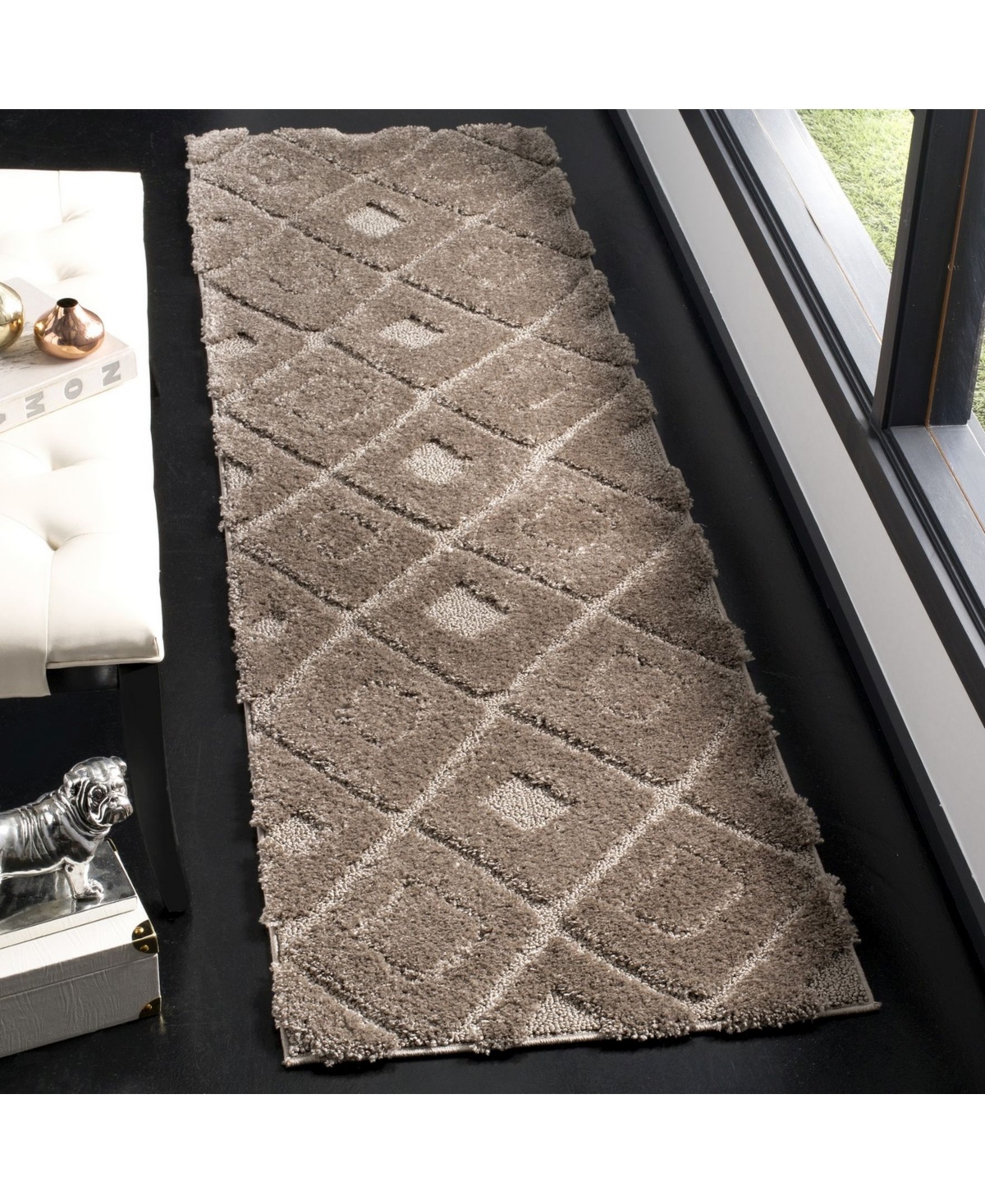 Safavieh Olympia OSG319 Mushroom Runner Area Rug