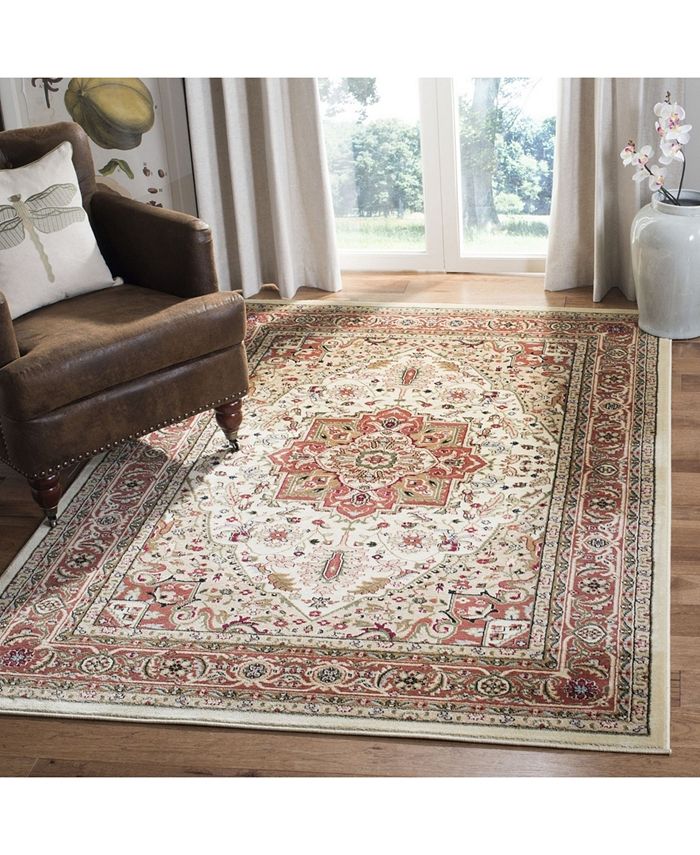 Safavieh Lyndhurst LNH330 Ivory and Rust 11' x 15' Area Rug - Macy's