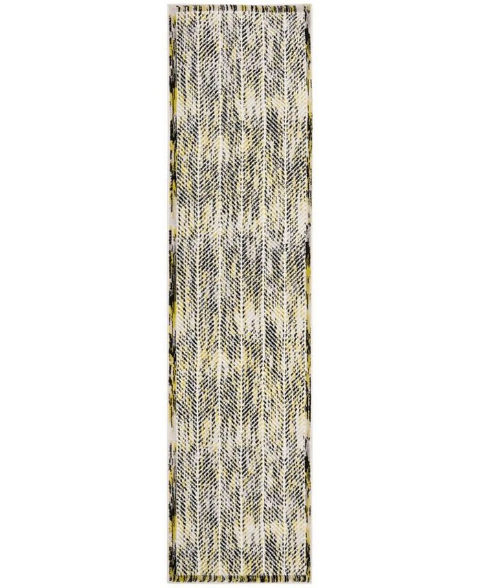 Safavieh Skyler Grey and Green 2' x 8' Runner Area Rug Macy's