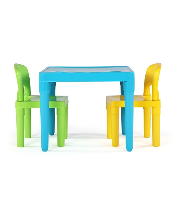 Humble Bee Kids Plastic Table and 2 Chairs & Reviews - Furniture - Macy&#39;s