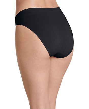 Jockey Women's Underwear Seamfree Breathe Brief - 3 Pack, Black