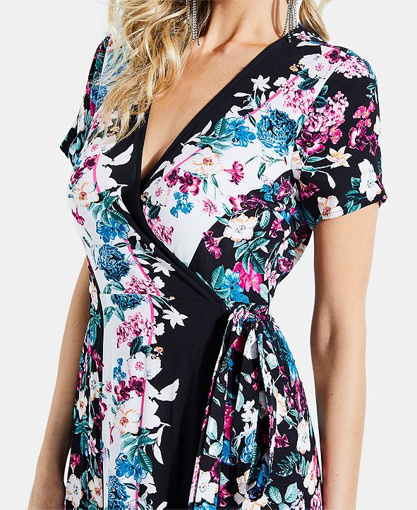 guess wrap dress
