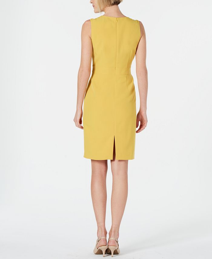 Kasper Petite SquareNeck Sheath Dress Macy's