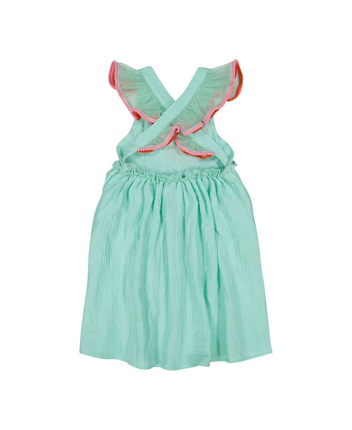 Masala Baby Girls Diya Dress Flower - Macy's