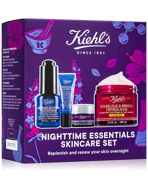 Kiehl's Since 1851 4Pc. Nighttime Essentials Skincare Set & Reviews