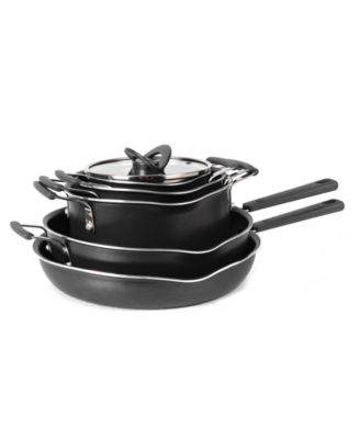T-Fal - Stackables 10-Pc. Titanium Non-Stick 10-Pc. Cookware Set