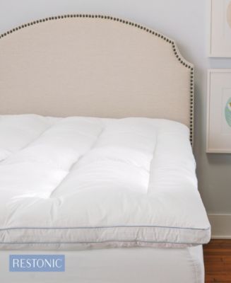 Restonic CLOSEOUT! 3" Memory Fiber/Memory Foam Hybrid Mattress Topper Collection