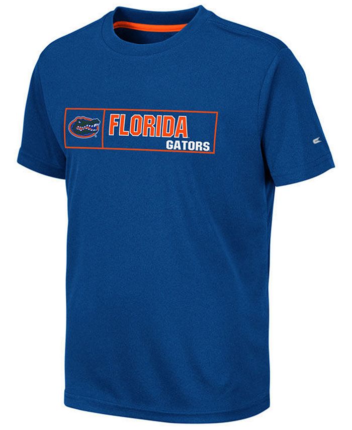 Colosseum Big Boys Florida Gators Boxed Logo Polyester T-Shirt - Macy's
