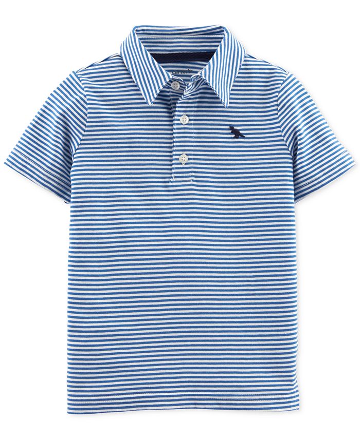 Carter's Toddler Boys Striped Cotton Polo Macy's