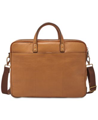 Fossil Men's Haskell Leather Briefcase